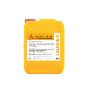 GREENTEC LATEX PHỤ GIA CHỐNG THẤM VÀ TÁC NHÂN KẾT NỐI (5/25 Lít)
